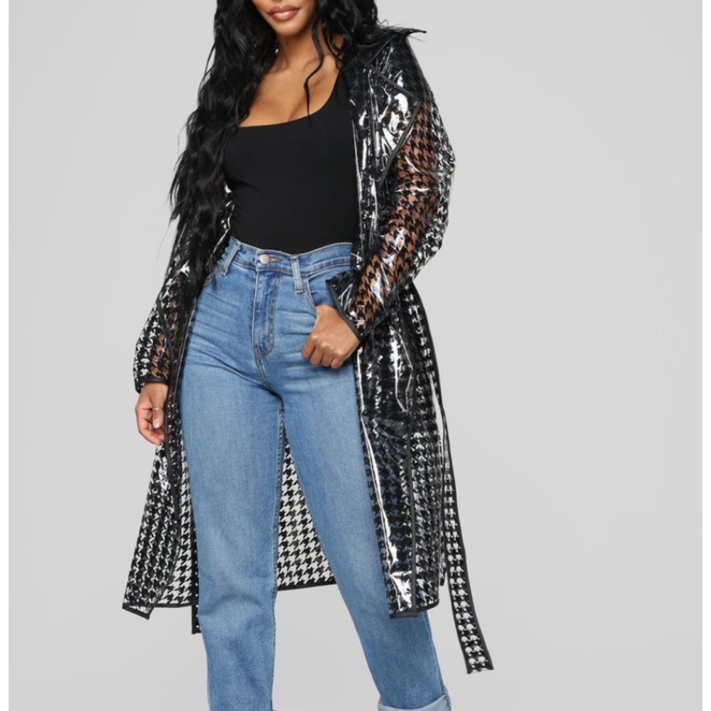 Fashion Nova rain coat